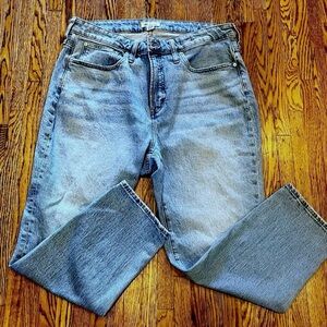 Madewell The Perfect Vintage Jean sz 16 16W Light Wash Mom Jean